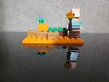 Lego Minecraft Alex Minifigure min017 (30432) w/Accessories
