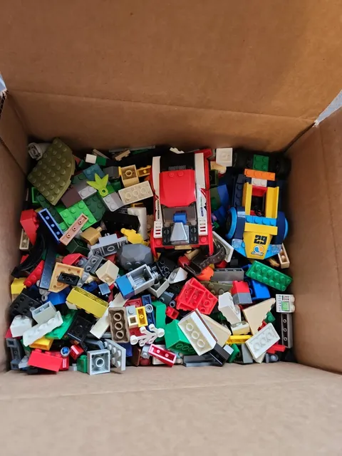 big box of mixed legos