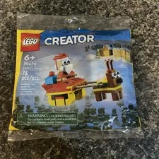 Lego 2024 Holiday/Christmas Creator #30670 Santa’s Sleigh Ride Polybag New
