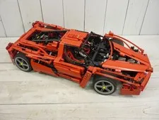 LEGO Racers Enzo Ferrari 1:10 8653 In 2005 Used Retired As Is