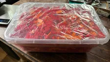 6.11 IBS Faux Legos BRIKS Red and Orange