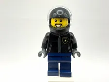 LEGO SPEED CHAMPIONS Part sc095 - Lamborghini Countach Driver w/ helmet