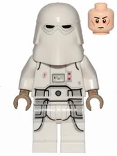 LEGO [No Color/Any Color] Snowtrooper, Printed Legs, Dark Tan Hands, Cheek Lines