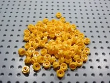 LEGO Lot of 100 Bright Yellow Orange Flowers Plants Minifig BU