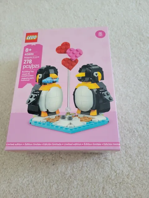 LEGO 40886 PENGUINS In Love  - Limited Edition GWP Promo Set - Valentine's Day