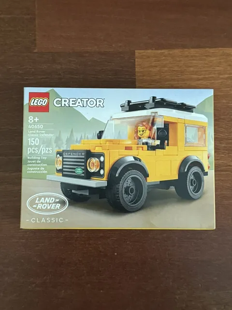 New Sealed LEGO CREATOR Exclusive: Land Rover Classic Defender (40650) 