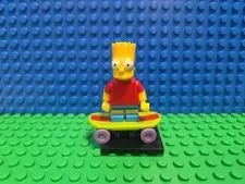 Lego Bart Simpson Minifigure Simpsons Collectible Series 1 71005 CMF Lot Rare