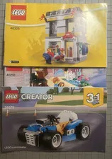 LEGO Instruction Manuals Lot of 3 – 40305, 40291, Creator 31072