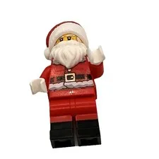 LEGO Christmas Minifigure Lot Santa Claus Holiday Elf Figures Winter Scene