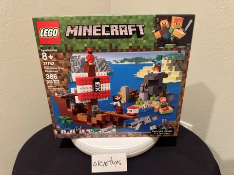 LEGO 21152 Minecraft Pirate Ship  New Sealed Factory Box