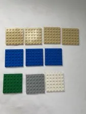 Lot of 10 Lego Plate 6X6 (3958) #60