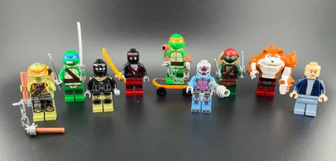 Teenage Mutant Ninja Turtles LEGO Minifigures Lot