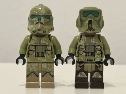 Lego Star Wars - Kashyyyk Clone (sw0519) and Kashyyyk Scout (sw1002)