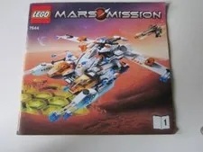 Lego Building Instructions Mars Mission 7644 Parts 1 and 2