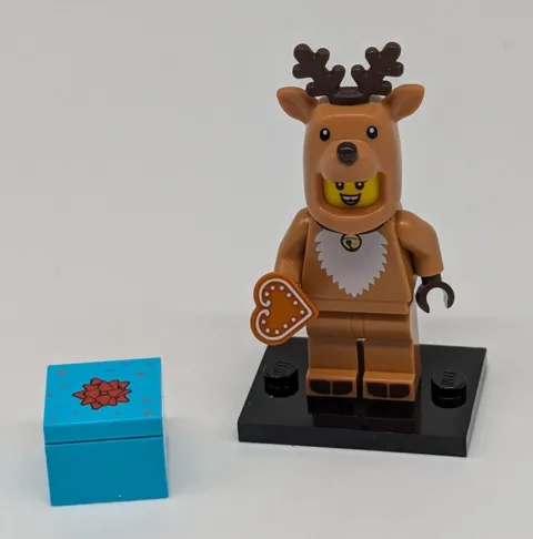 Lego Series 23 Collectible Minifigures 71034 Reindeer Costume Retired Holiday