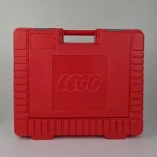 Lego Case Box Plastic Red VTG