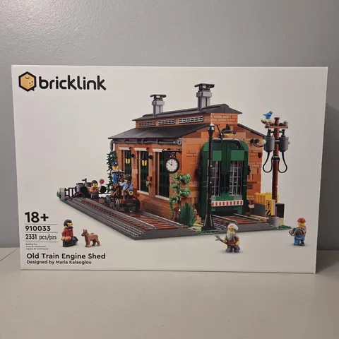 LEGO BrickLink 910033 Old Train Engine Shed 2331pcs *Sealed*