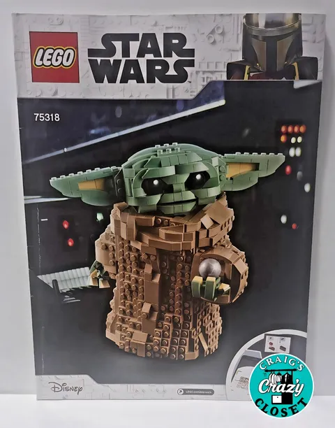 LEGO Star Wars Grogu The Child 75318 Manual Only