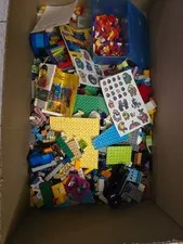 LEGO Large Miscellaneous Lot mini, Accessories, bricks, random things, 7 lb