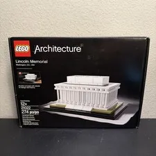 LEGO Architecture Set Lincoln Memorial 21022 New Sealed FREE SHIPPING