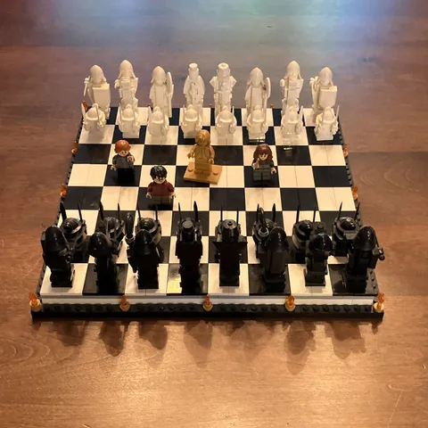 LEGO Harry Potter Hogwarts Wizard's Chess Set 76392 Custom Printed Minifigs