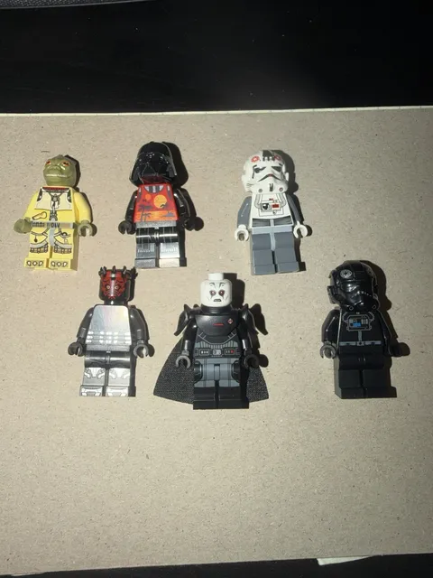LEGO Star Wars Darth Vader, Bossk, Grand Inquisitor Minifigure Lot