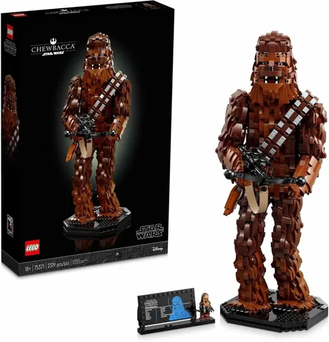 LEGO Star Wars 75371 Chewbacca Buildable Figure Statue Retired Set🌌🚀New Sealed