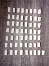 57 pieces White Genuine Lego 2 x 4 Brick part 3001 WYSIWYG IRL u get 57 pieces