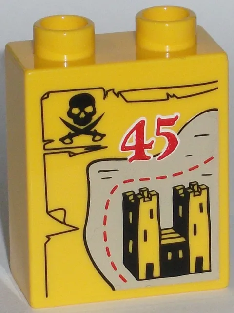 Misprint LEGO LEGOLAND Collectible Brick Visitor Master Visitor Master 45 Visits