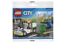 LEGO City 30313 Garbage Truck Man Cans New Retired Polybag 48pc
