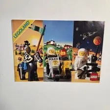 LEGO Legoland Brochure 1985 Vintage Mail Order Catalog Space Castle Town Multi