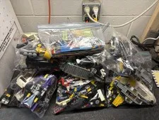 LEGO 12 lb Bulk Lot Genuine Mixed Bricks Plates Parts Pieces Assorted
