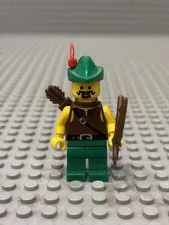 Vintage LEGO Dark Forest - Forestman 1 w/ Accessories (cas285)