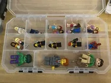 Preowned Lot Of 17 LEGO Figures & Friends Mini Dolls & Big Figures