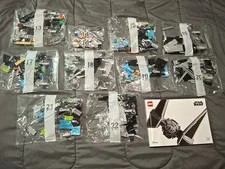 LEGO Star Wars TIE Interceptor 75382 Bulk Lot SEALED Polybags 13-22 w/ Manual