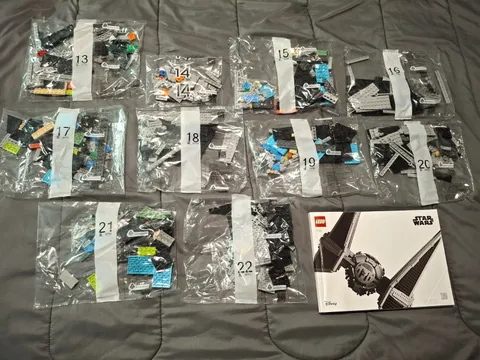 LEGO Star Wars TIE Interceptor 75382 Bulk Lot SEALED Polybags 13-22 w/ Manual