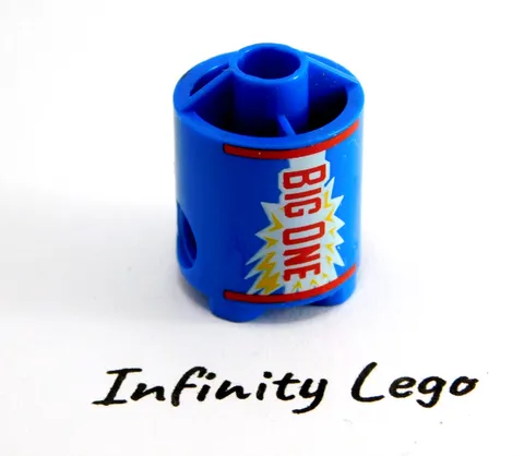 LEGO Blue Brick 2 x 2 x 2 Round with 'BIG ONE' Woody & Buzz Toy Story (5790)  x1