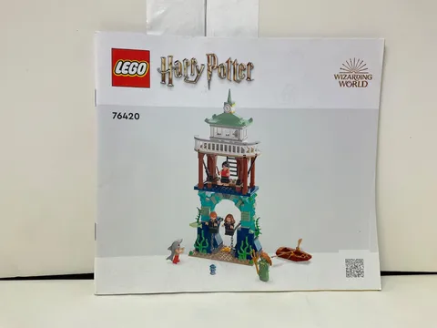 LEGO Harry Potter Instructions Manual Triwizard Tournament The Black Lake 76420