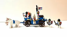 LEGO Castle 6044 King's Carriage Lion Knights, vintage complete set, 1995