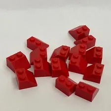 Lego 3039 Red Replacement Parts Pieces Lot of 15