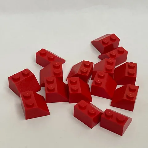 Lego 3039 Red Replacement Parts Pieces Lot of 15