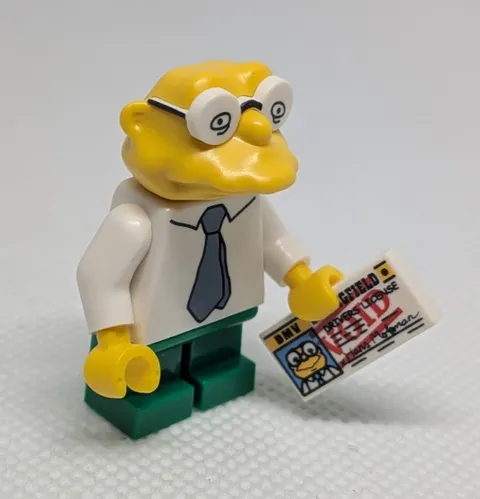 LEGO 71009 The Simpsons Minifigure Series 2 - Hans Moleman