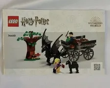 LEGO Hogwarts Carriage Thestrals 76400 Harry Potter Illustrated Manual