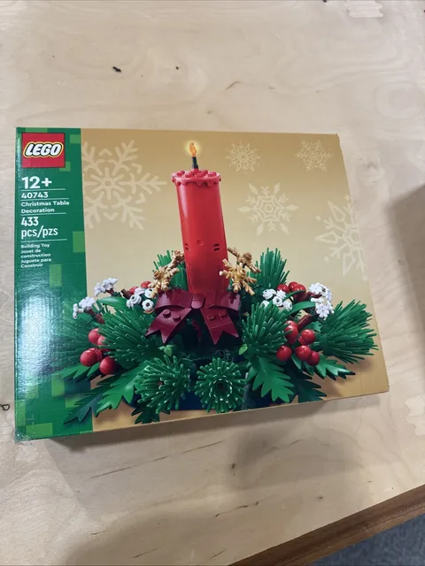 LEGO 40743 Christmas Table Decoration  - New & Sealed - Candle - Centerpiece