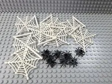 LEGO Assorted Black and White Animal Spiders and Webs