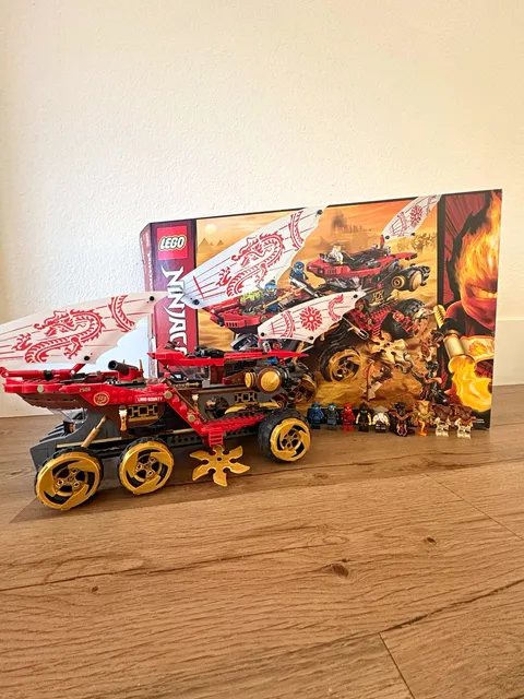 LEGO NINJAGO Land Bounty 70677 1178pc Complete Set w/ Box Brick Separator