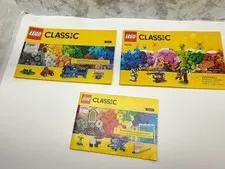 3 Lego - Instruction Manuals Only - Classic 10692/10696 & 10712