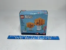 LEGO 40442 BrickHeadz Goldfish Pets Building Set Fish Tank New Sealed Retire