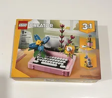 LEGO Creator 3-in-1 Typewriter with Flowers Set 31169, 363 pcs. NEW UNOPENED