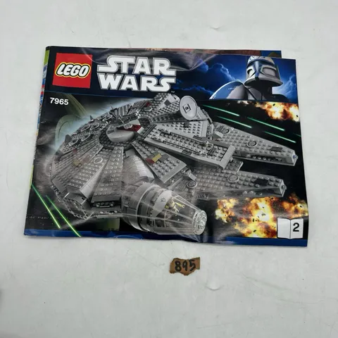 Lego Star Wars 7965 Millennium Falcon Instruction Manual Only  Book 1 & 2